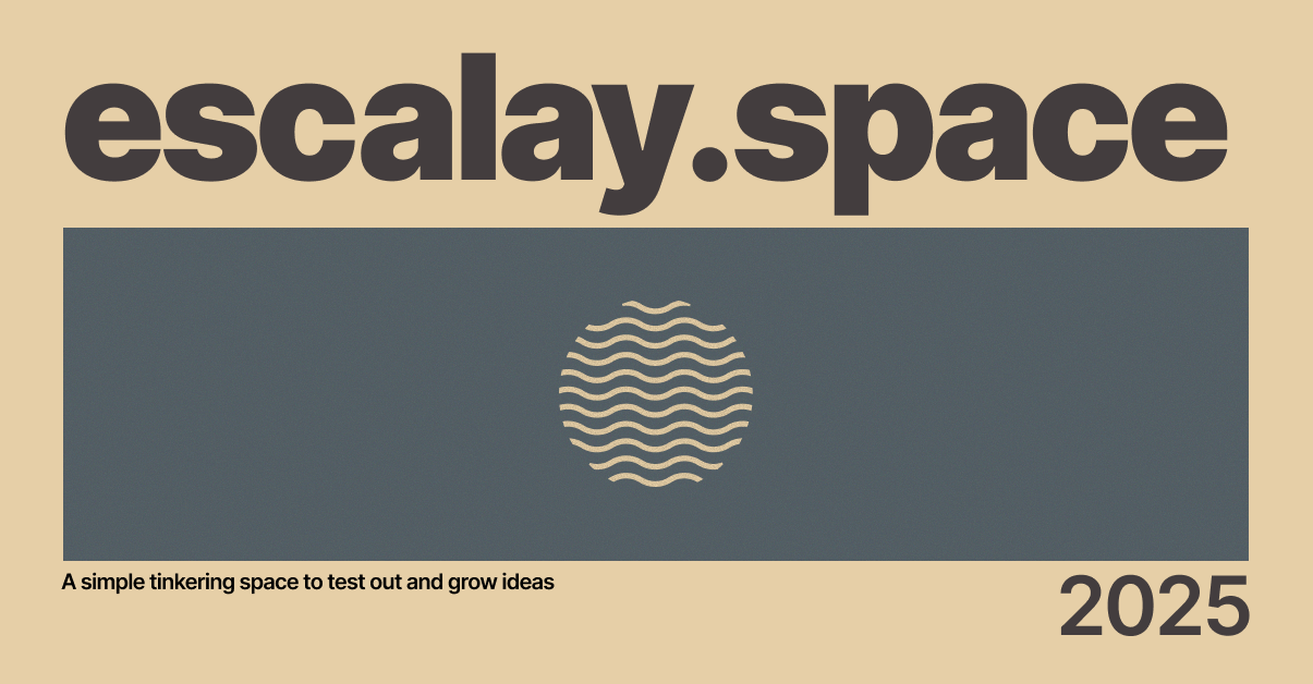 Escalay - Creative experimentation platform